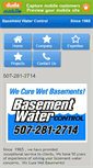 Mobile Screenshot of basementwatercontrol.net